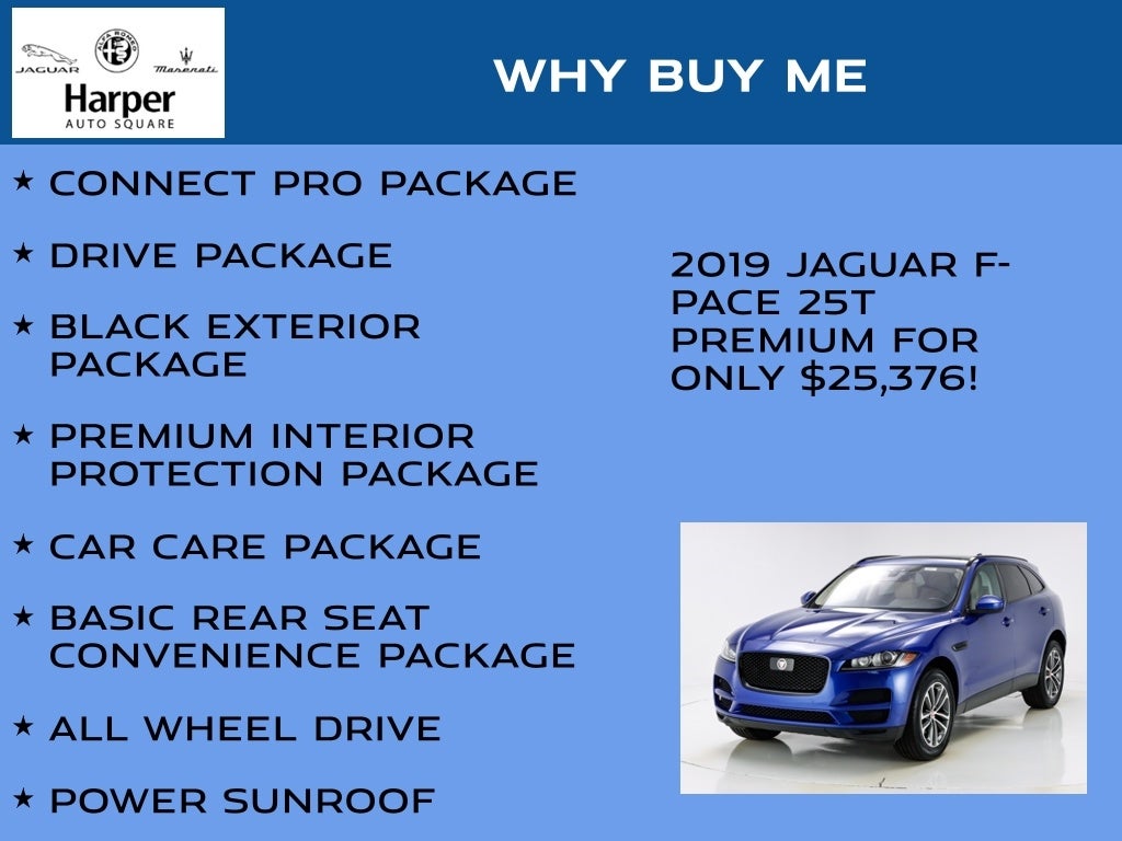 2019 Jaguar F-PACE 25t Premium